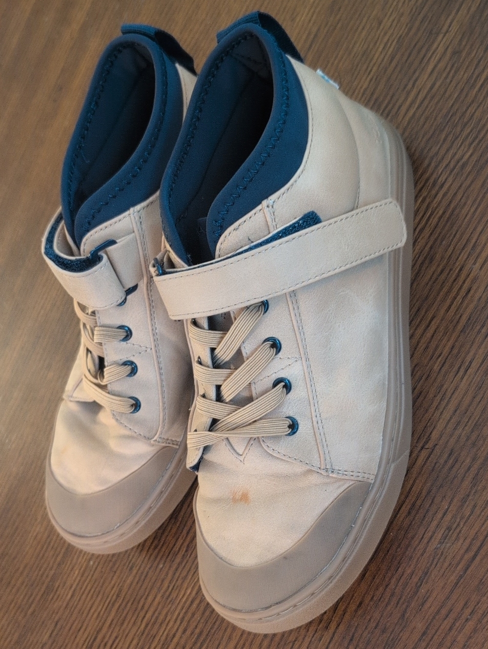 Toms Honey Synthetic Suede High-Top Sneakers